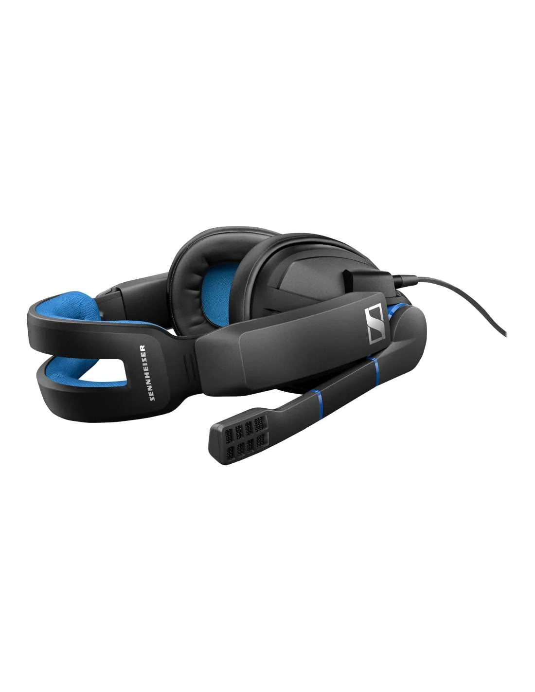 Sennheiser GSP 300 Wired Over Ear Headphones with Mic (Blue/Black) - Image 7