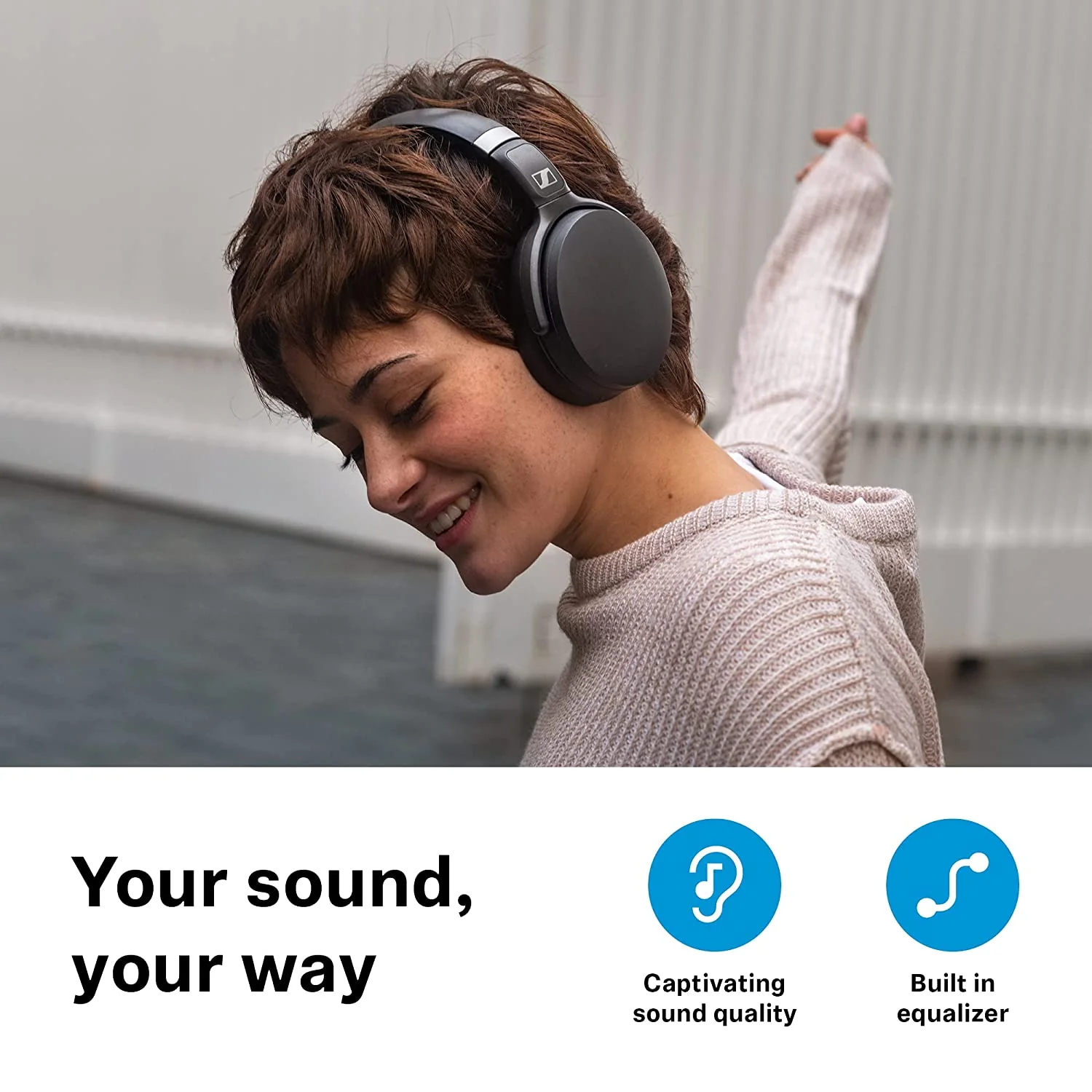 Sennheiser HD 450SE Bluetooth 5.0 Wireless Headphone - Image 2