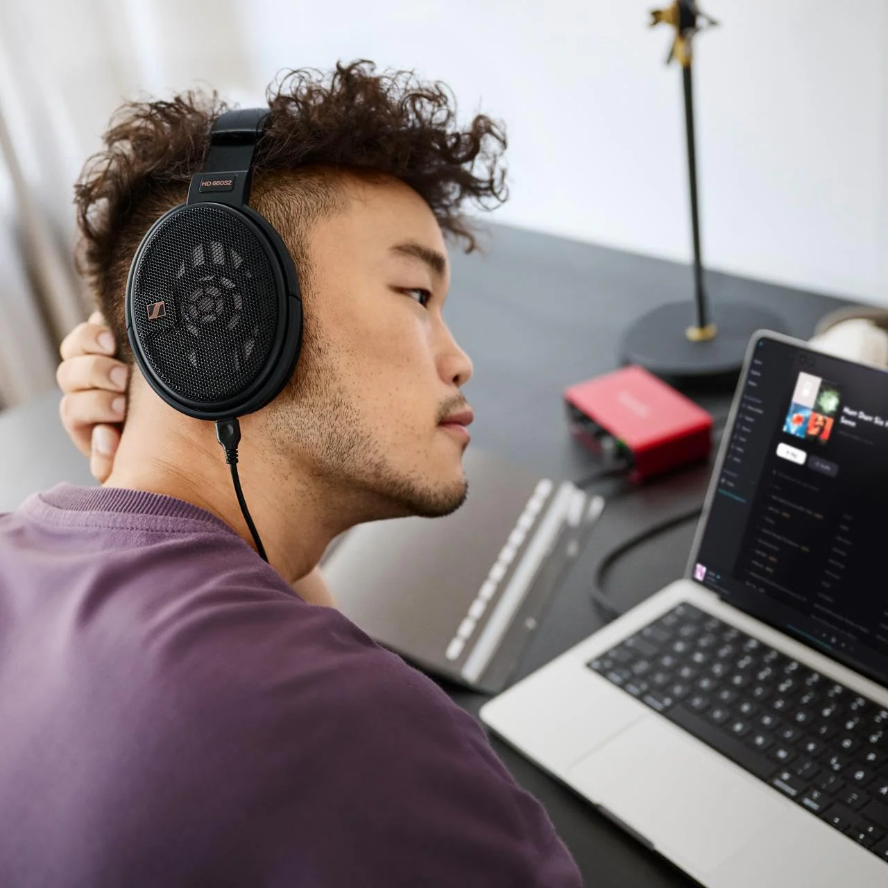 Sennheiser HD 660S2 Open‑Back Hi-Res Audiophile Headphones, Ultra‑Light Aluminum Voice Coil, Extended Sub‑Bass, 300 Ohm Impedance & Airflow Transducer, Plush Ear Cushions, Premium Comfort, 2Y Warranty - Image 5