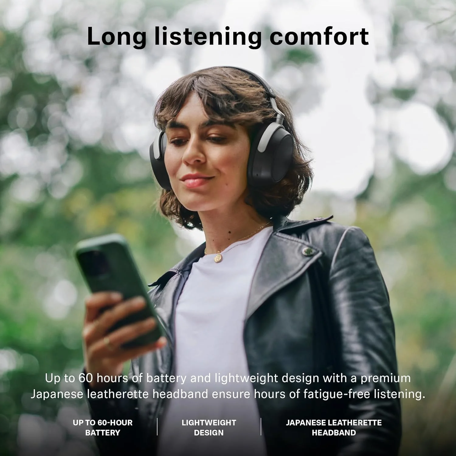 Sennheiser HDB 630 Hi-Res Wireless Headphones, 42 mm Drivers, aptX HD Adaptive, ANC, 60h Battery, Parametric EQ & Crossfeed Feature, BTD 700 USB-C Dongle - Image 5