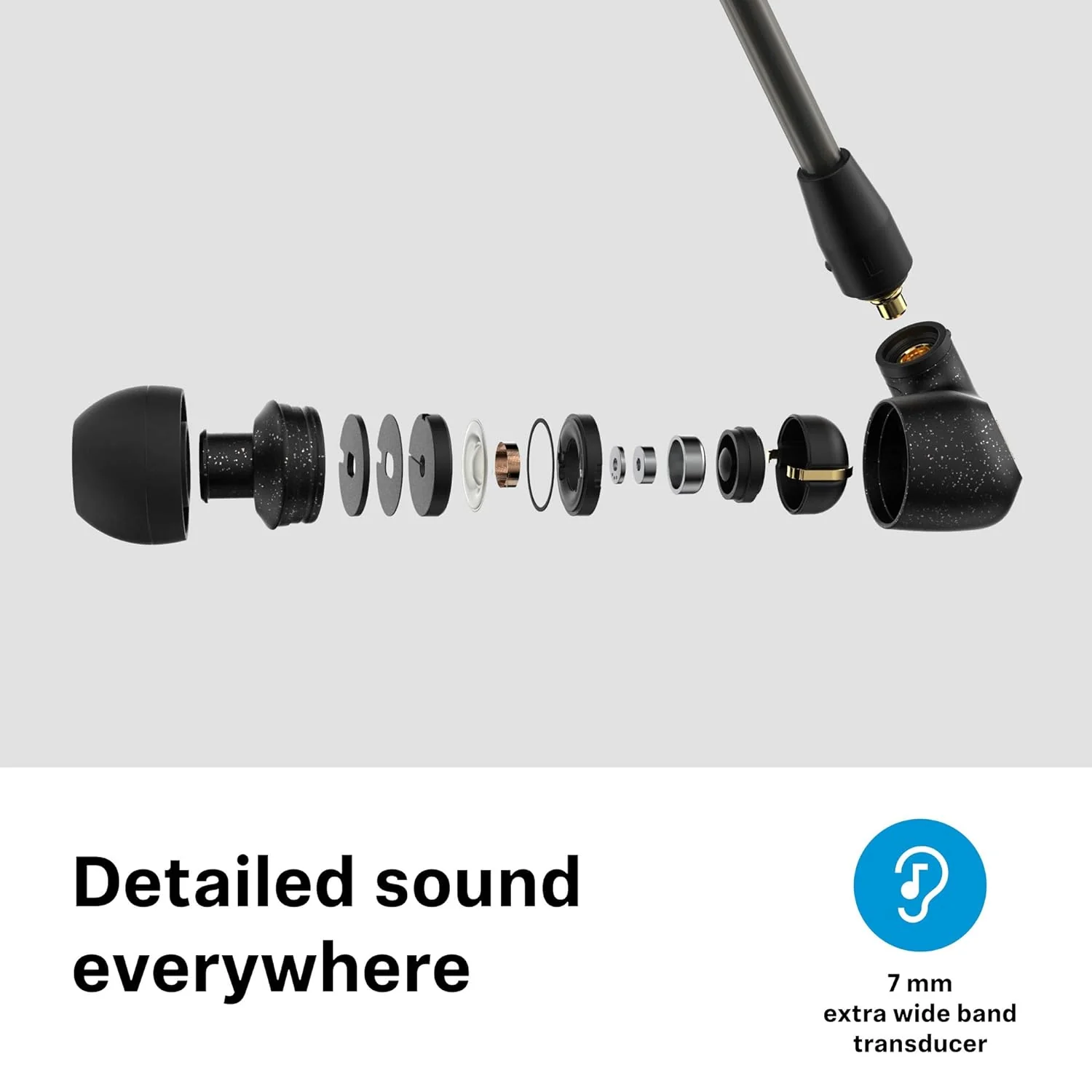 Sennheiser IE 300 in-Ear Hi-Res Audiophile Headphones (Black) - Image 5