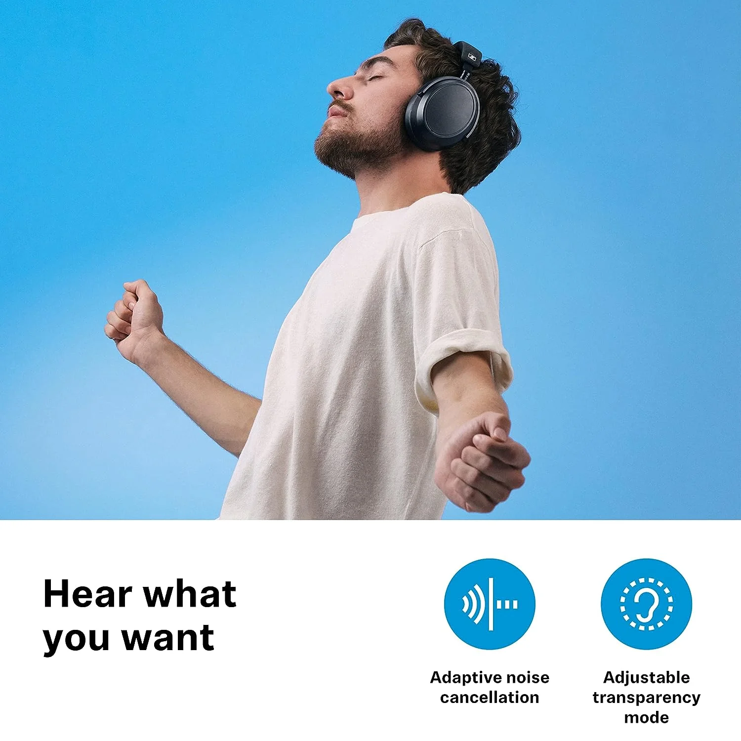 Sennheiser Momentum 4 Wireless Headphones - Over Ear Headset for Crystal-Clear Calls with Adaptive Noise Cancellation - Image 7