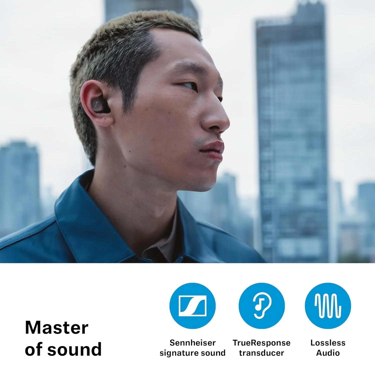 Sennheiser MOMENTUM True Wireless 4 Earbuds with Bluetooth5.4 and future-ready AURACAST technology - Image 3