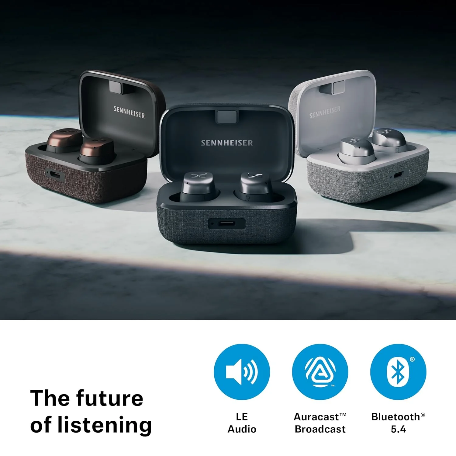 Sennheiser MOMENTUM True Wireless 4 Earbuds with Bluetooth5.4 and future-ready AURACAST technology - Image 4