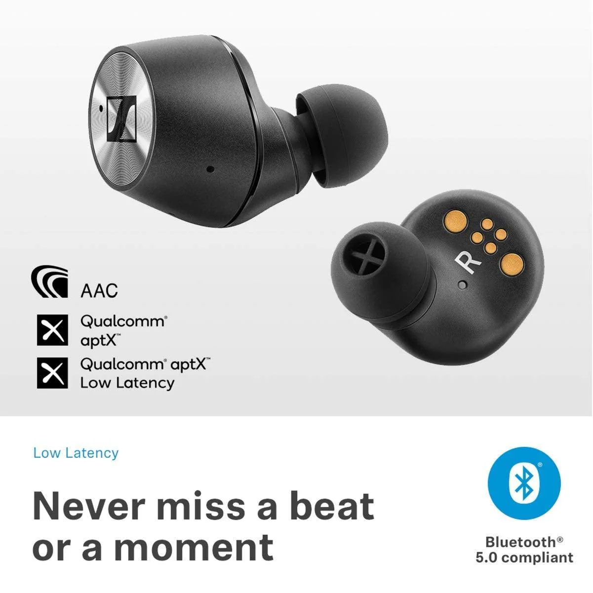 Sennheiser Momentum True Wireless in-Ear Bluetooth Headphone with Multi-Touch Fingertip Control - Image 7
