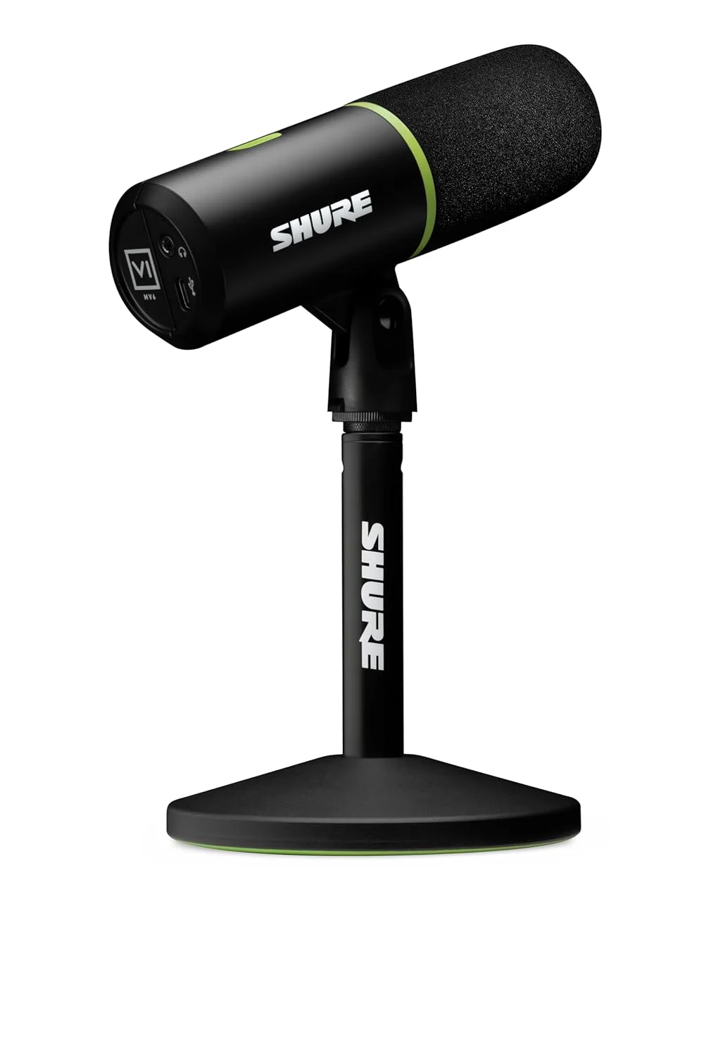 Shure MV6 Gaming Microphone, Dynamic USB PC Mic for Gaming & Streaming - Desktop Stand, Background Noise Cancellation, Tap-to-Mute & 3.5mm Output for Real-Time Headphone Monitoring - Image 2