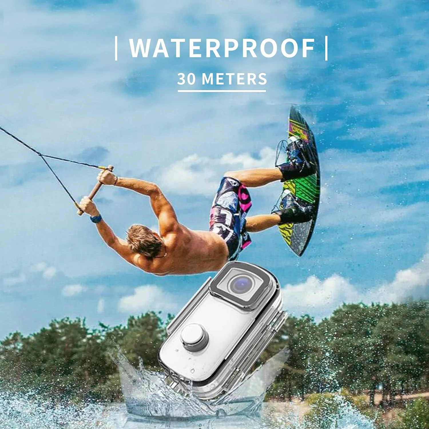 SJCAM C100+ 2K 30FPS | 30M Water Resistant | Magnetic Body Action Camera - Image 4
