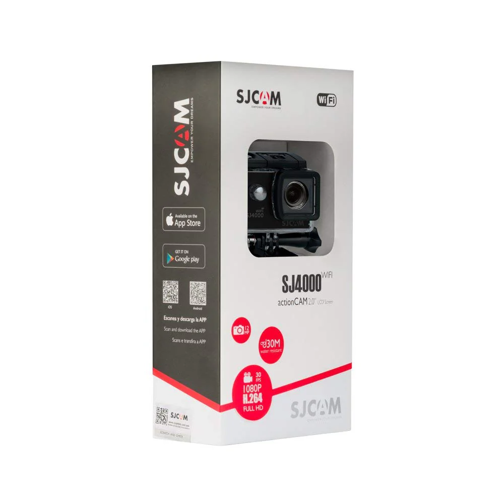 SJCAM SJ4000 WiFi 12MP Optical Full HD WiFi Sports Action Camera 170°Wide FOV 30M Waterproof DV Camcorder - Image 3