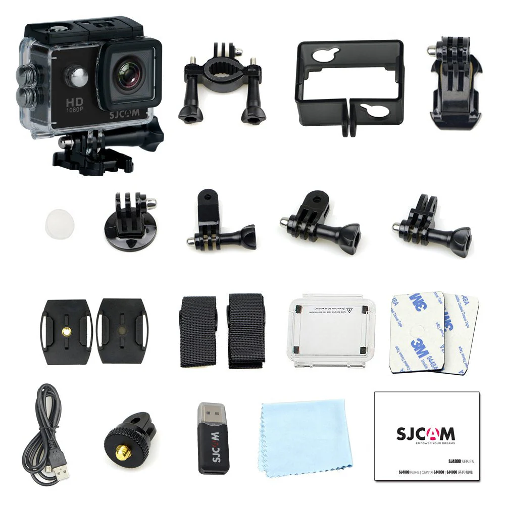 SJCAM SJ4000 WiFi 12MP Optical Full HD WiFi Sports Action Camera 170°Wide FOV 30M Waterproof DV Camcorder - Image 4