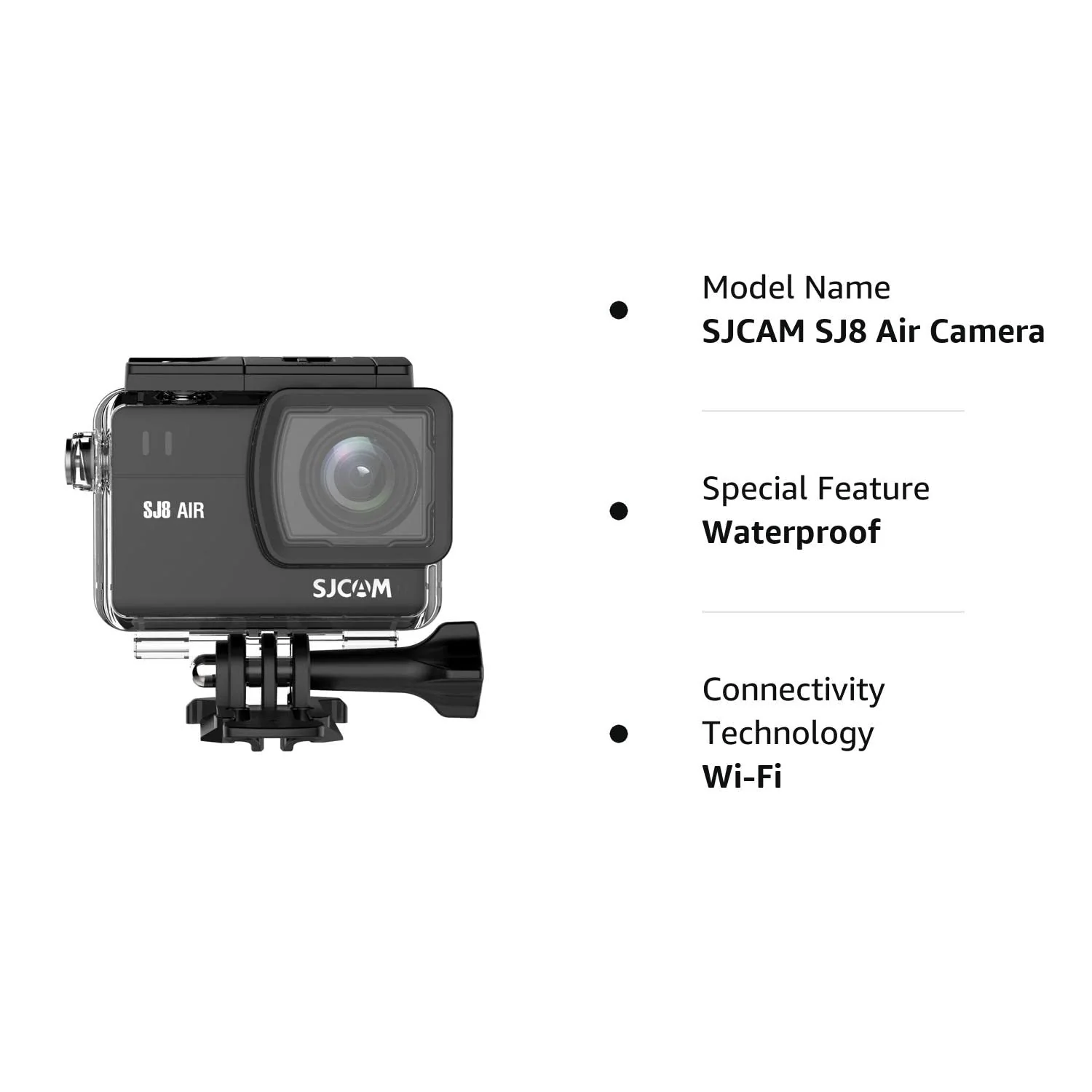SJCAM SJ8 Air 14 MP 1296P 30fps 5.84 cm (2.3") UHD Touch Screen Action Camera - Image 2