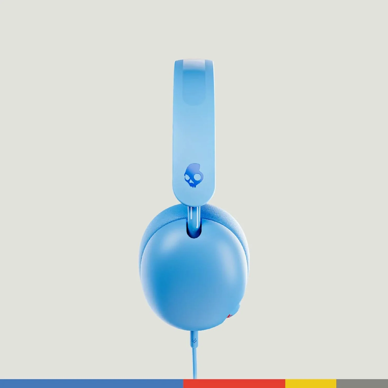 Skullcandy Grom Over-Ear Wired Headphones for Kids, Volume-Limiting, Share Audio Port, Microphone, Work with Bluetooth Devices and Computers - Image 2