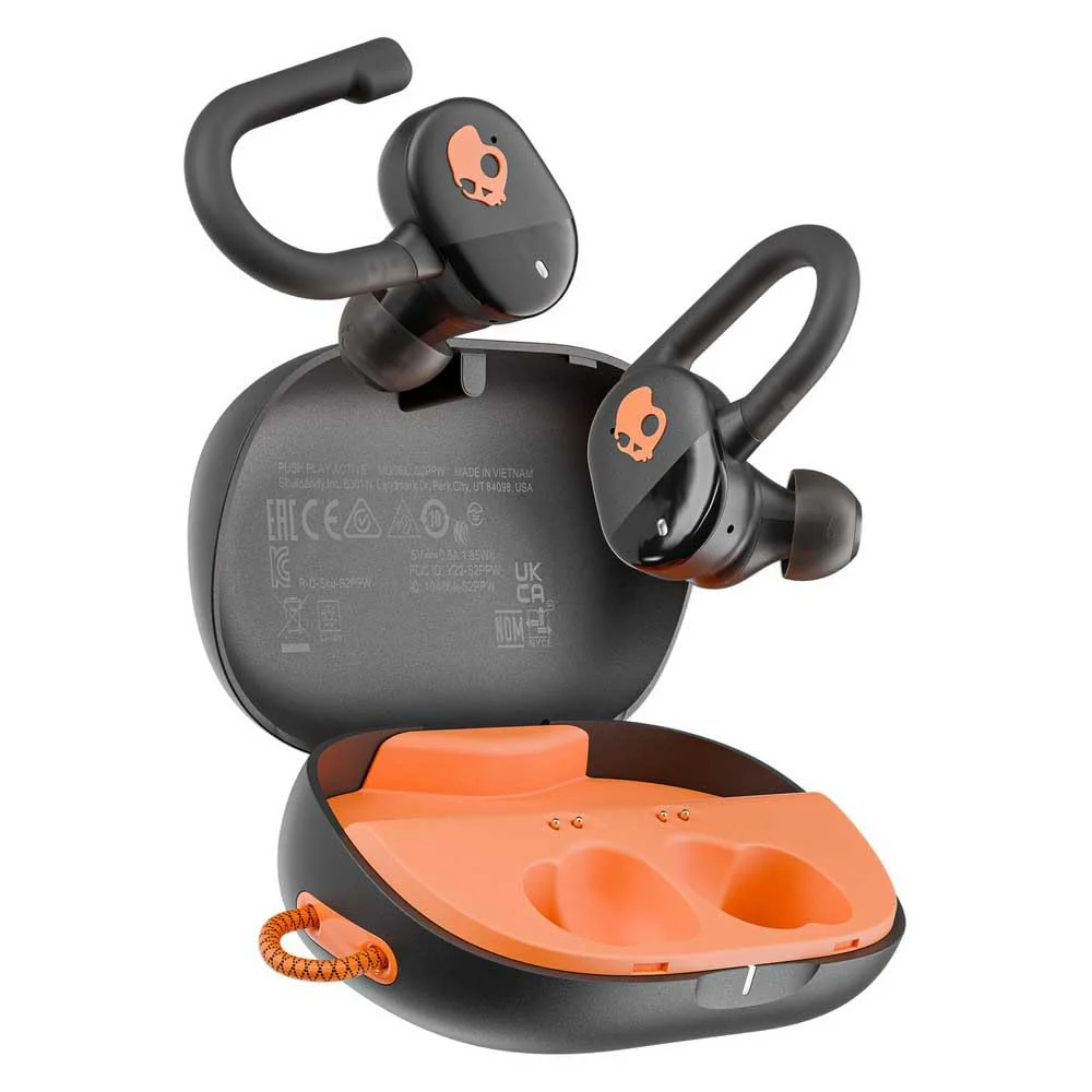 Skullcandy Push Play Active Wireless Earbuds with Mic - 34Hr Battery, Skull-iQ App, Alexa Voice Control, IP55 Sweat Water Dust Resistant, Stay-Aware Mode, Secure Fit - Image 7