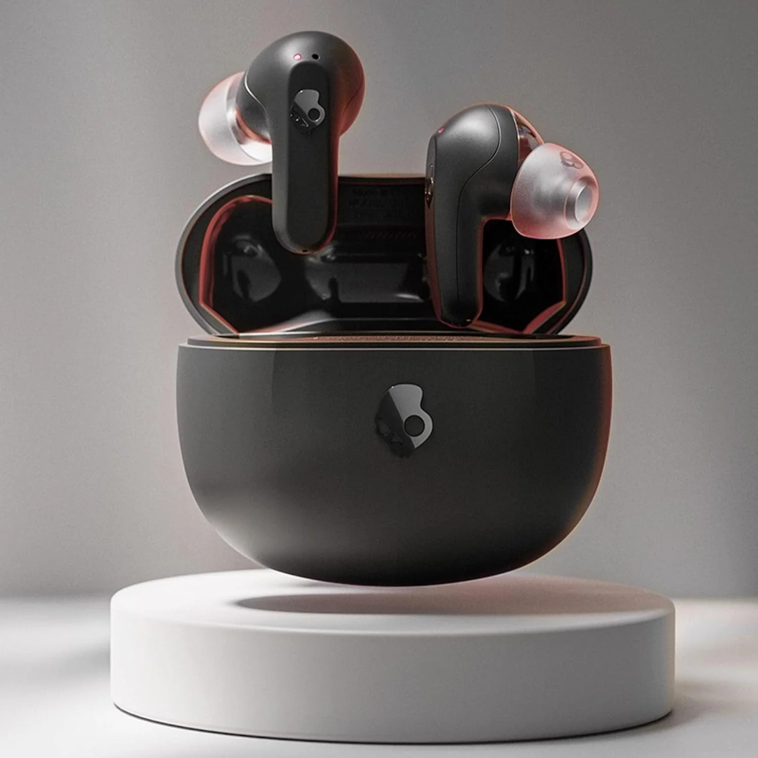 Skullcandy Rail ANC Wireless Earbuds with Mic - Active Noise Cancelling, 97 dB Multipoint Pairing, 27Hr Battery, Skull-iQ App, Tile Tracking - Image 6