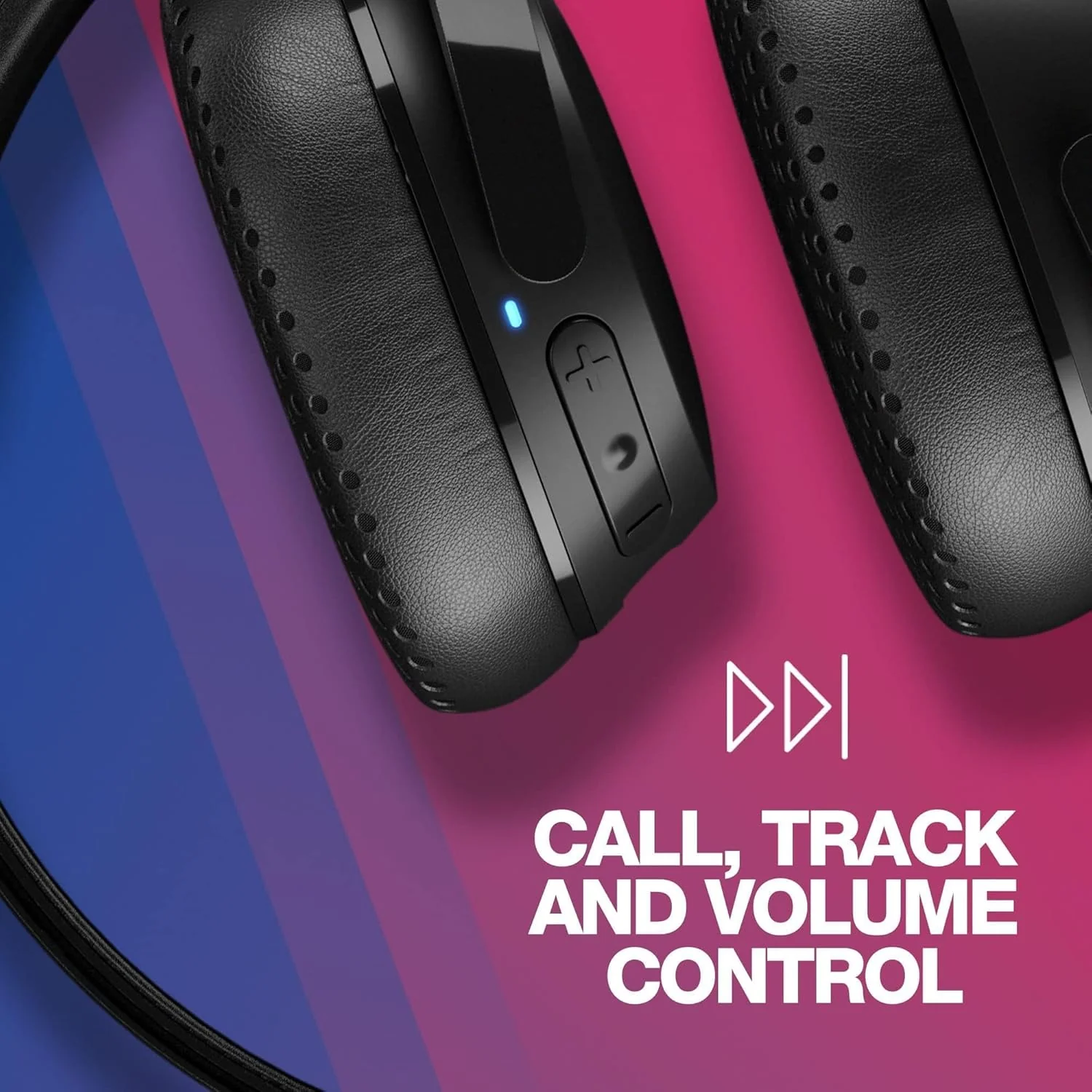 Skullcandy Riff 2 On-Ear Wireless Headphones - Black - Image 7