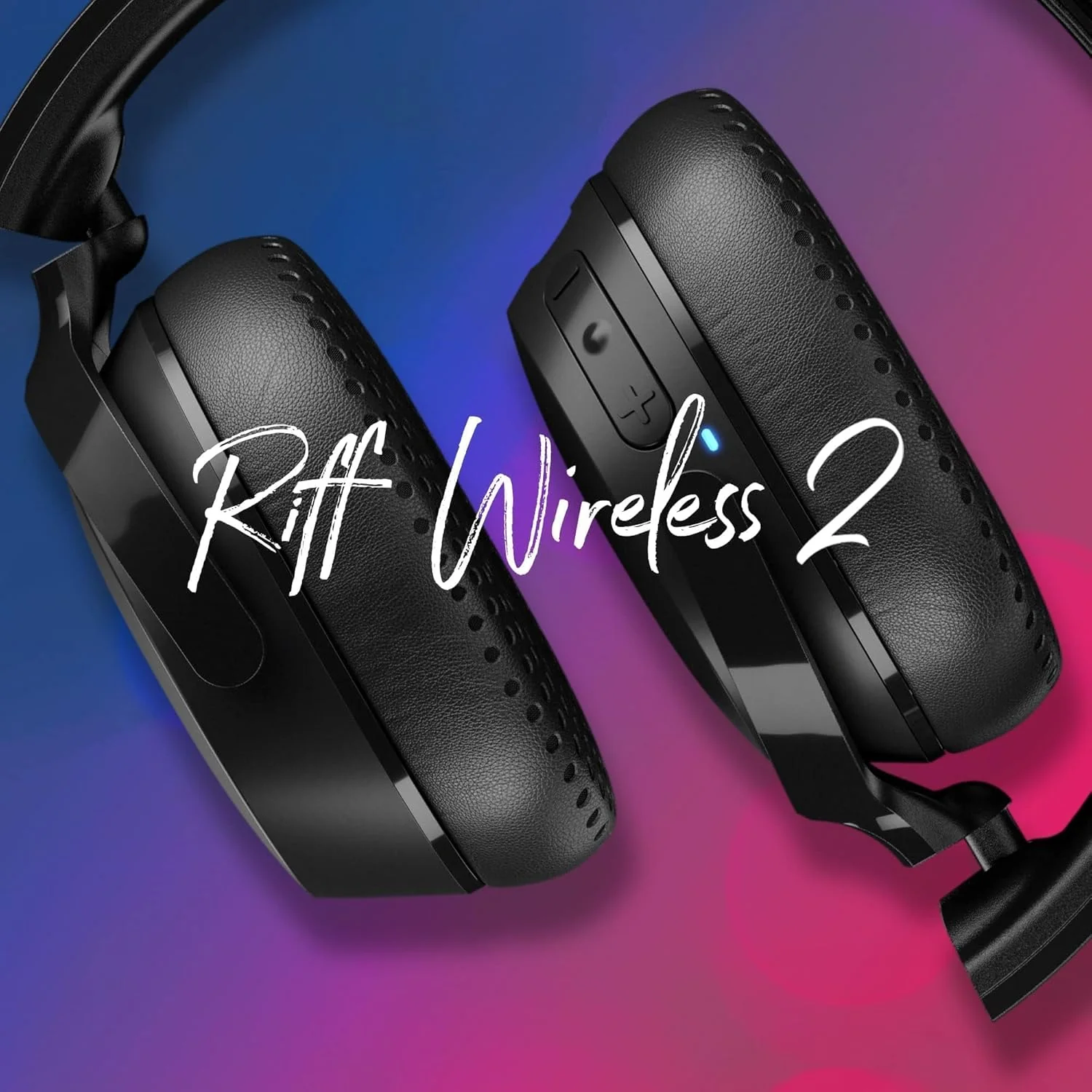 Skullcandy Riff 2 On-Ear Wireless Headphones - Black - Image 8