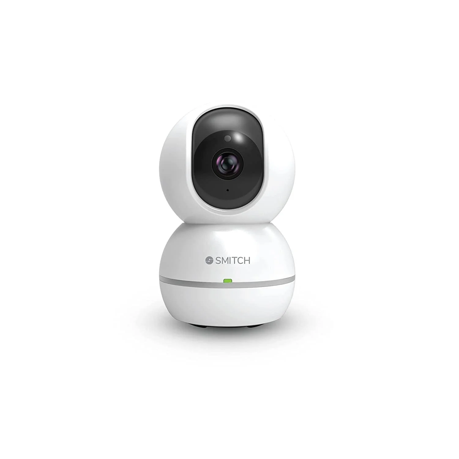Smitch Wi-Fi Smart Security Camera| Pan & Tilt | Alexa & Google Enabled | 1080P | 2-Way Communication | Motion Detection | Upto 8M Night Vision | Upto 64 GB SD Card Support | Cloud Storage