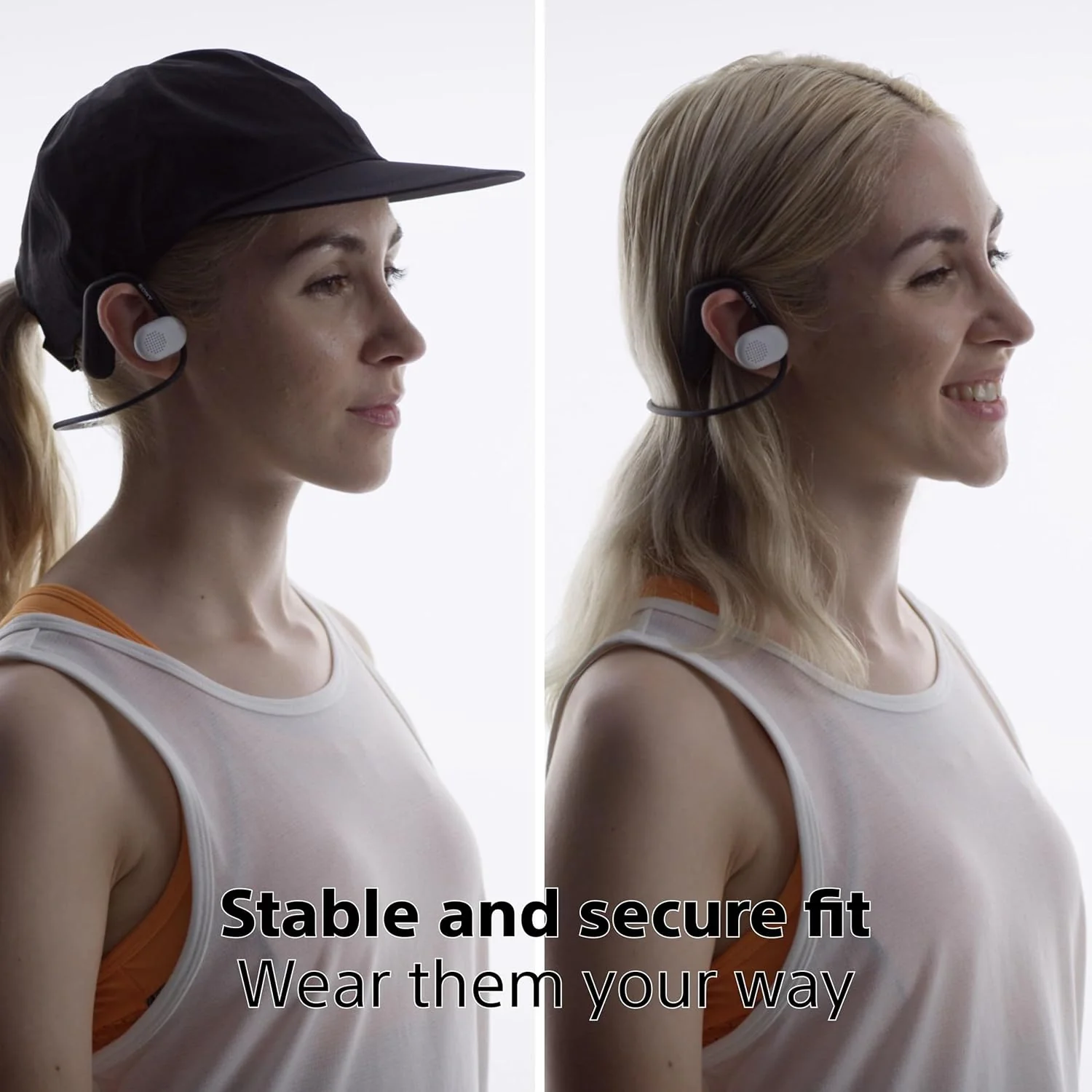 Sony Float Run WI-OE610 Headphones Designed for Running, Cycling, Hiking & Other Sports, Gym Headphones with Open-Ear Design, 10Hrs Battery, Splash Proof, Totally New Concept for Ear Health & Comfort - Image 7