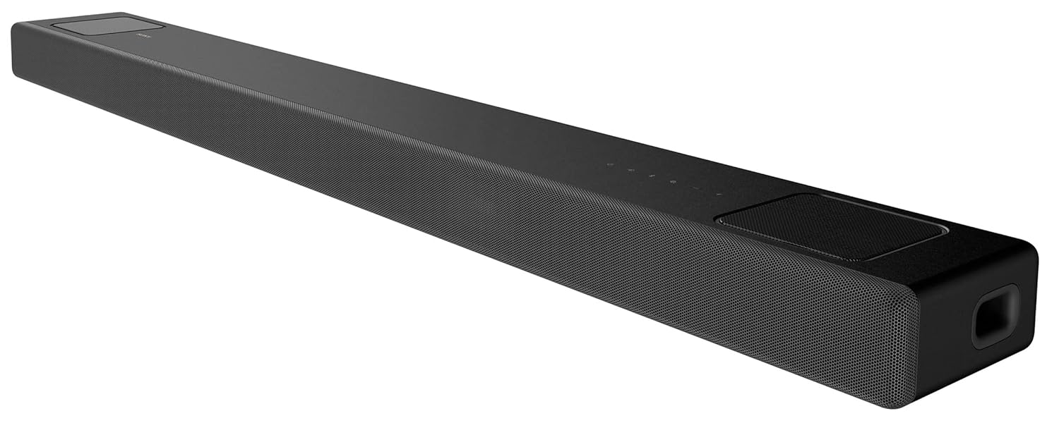 Sony HT-A5000 A Series Premium Soundbar 5.1.2Ch 8K/4K 360 Spatial Sound Mapping Soundbar For Surround Sound Home Theatre System With Dolby Atmos(Hi Res,360RA,BT,HDMI eArc&Optical,Alexa,Spotify),Black