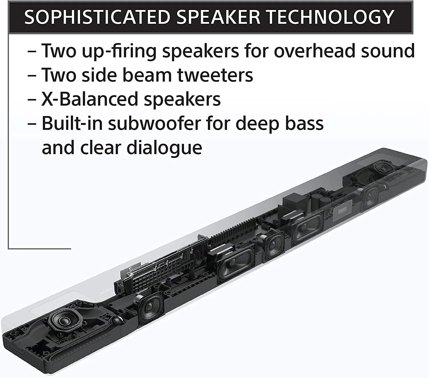 Sony HT-A5000 A Series Premium Soundbar 5.1.2Ch 8K/4K 360 Spatial Sound Mapping Soundbar For Surround Sound Home Theatre System With Dolby Atmos(Hi Res,360RA,BT,HDMI eArc&Optical,Alexa,Spotify),Black - Image 18