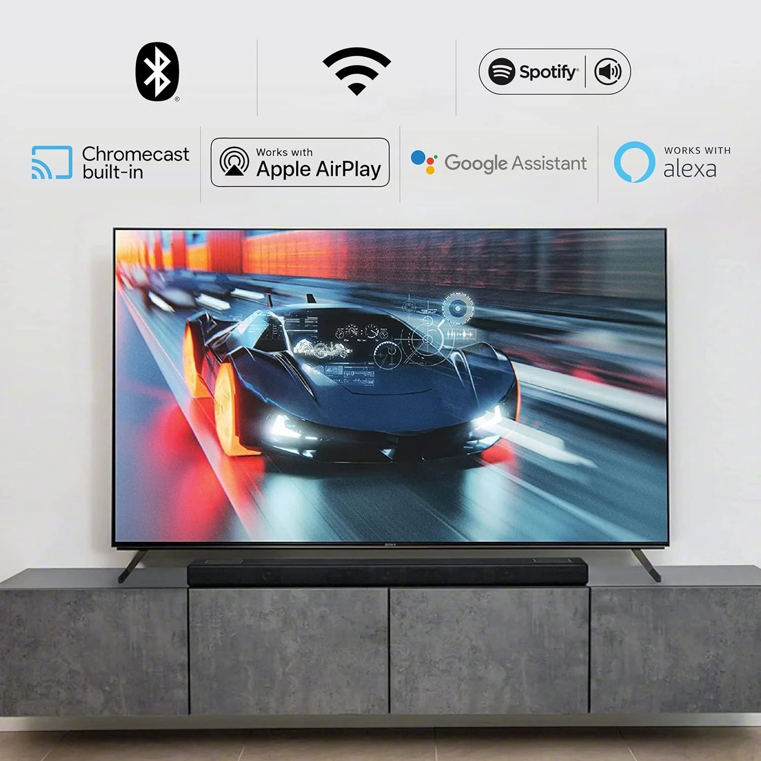 Sony HT-A5000 A Series Premium Soundbar 5.1.2Ch 8K/4K 360 Spatial Sound Mapping Soundbar For Surround Sound Home Theatre System With Dolby Atmos(Hi Res,360RA,BT,HDMI eArc&Optical,Alexa,Spotify),Black - Image 19