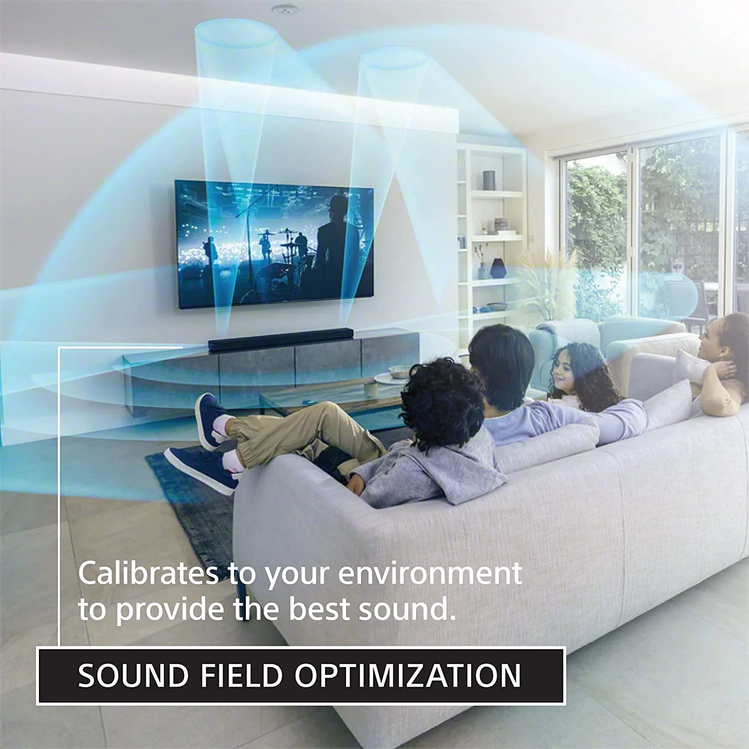 Sony HT-A5000 A Series Premium Soundbar 5.1.2Ch 8K/4K 360 Spatial Sound Mapping Soundbar For Surround Sound Home Theatre System With Dolby Atmos(Hi Res,360RA,BT,HDMI eArc&Optical,Alexa,Spotify),Black - Image 9