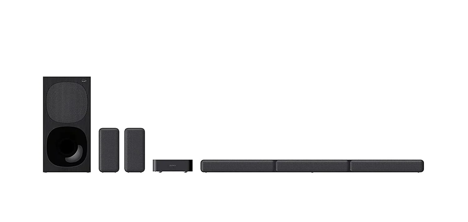 Sony HT-S40R Real 5.1ch Dolby Audio Soundbar for TV with Subwoofer & Wireless Rear Speakers, 5.1ch Home Theatre System (600W, Bluetooth & USB Connectivity, HDMI & Optical Connectivity, Sound Mode) - Image 7