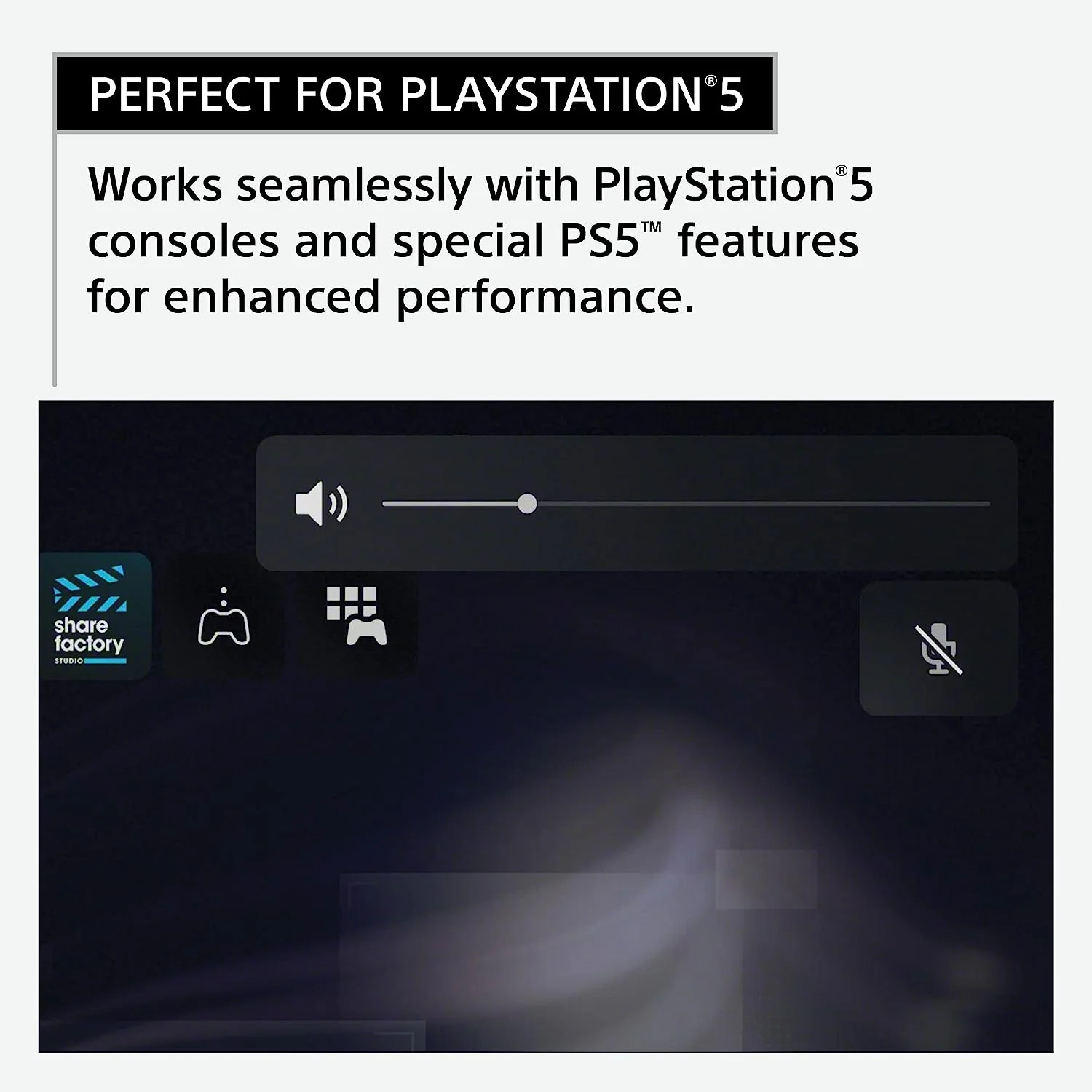 Sony INZONE Wireless Gaming Headset, Over-Ear Headphones with 360 Spatial Sound, 40 Hours Battery Life - Image 12