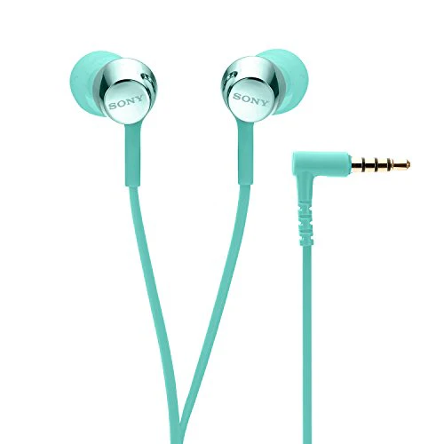 Sony MDR-EX155AP Wired in Ear Headphones with Tangle Free Cable, 3.5mm Jack, Headset with Mic for Phone Calls and 1 Year Warranty - (Mint Blue) - Image 7