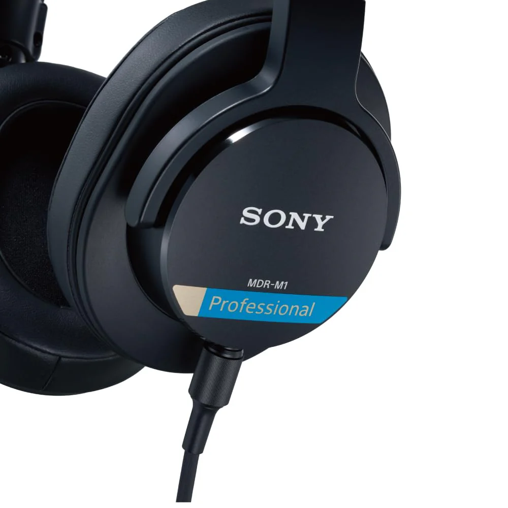Sony MDR-M1 Wired High Resolution Monitor Over Ear Headphones, Closed Back Design for Audiophile - Image 10