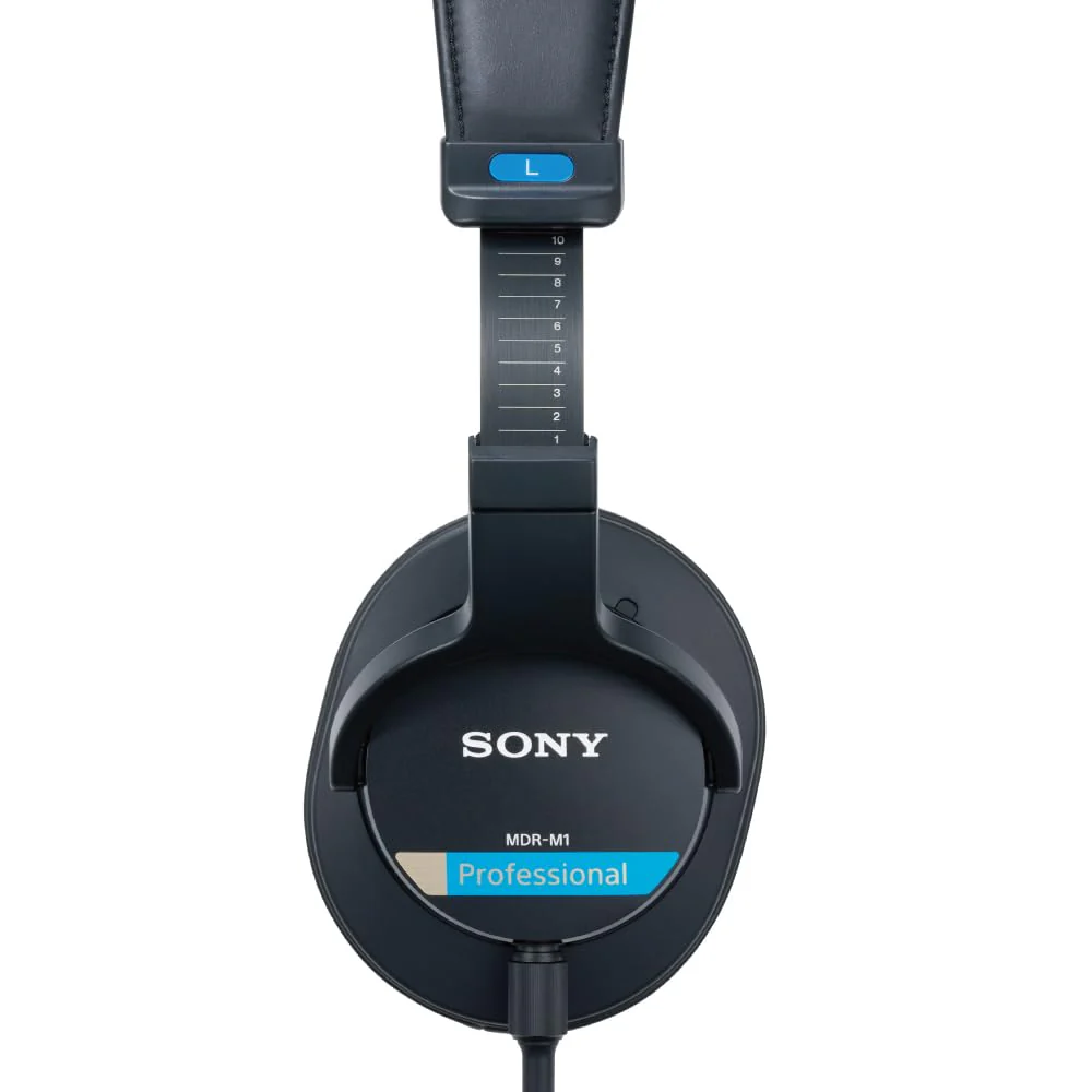 Sony MDR-M1 Wired High Resolution Monitor Over Ear Headphones, Closed Back Design for Audiophile - Image 2
