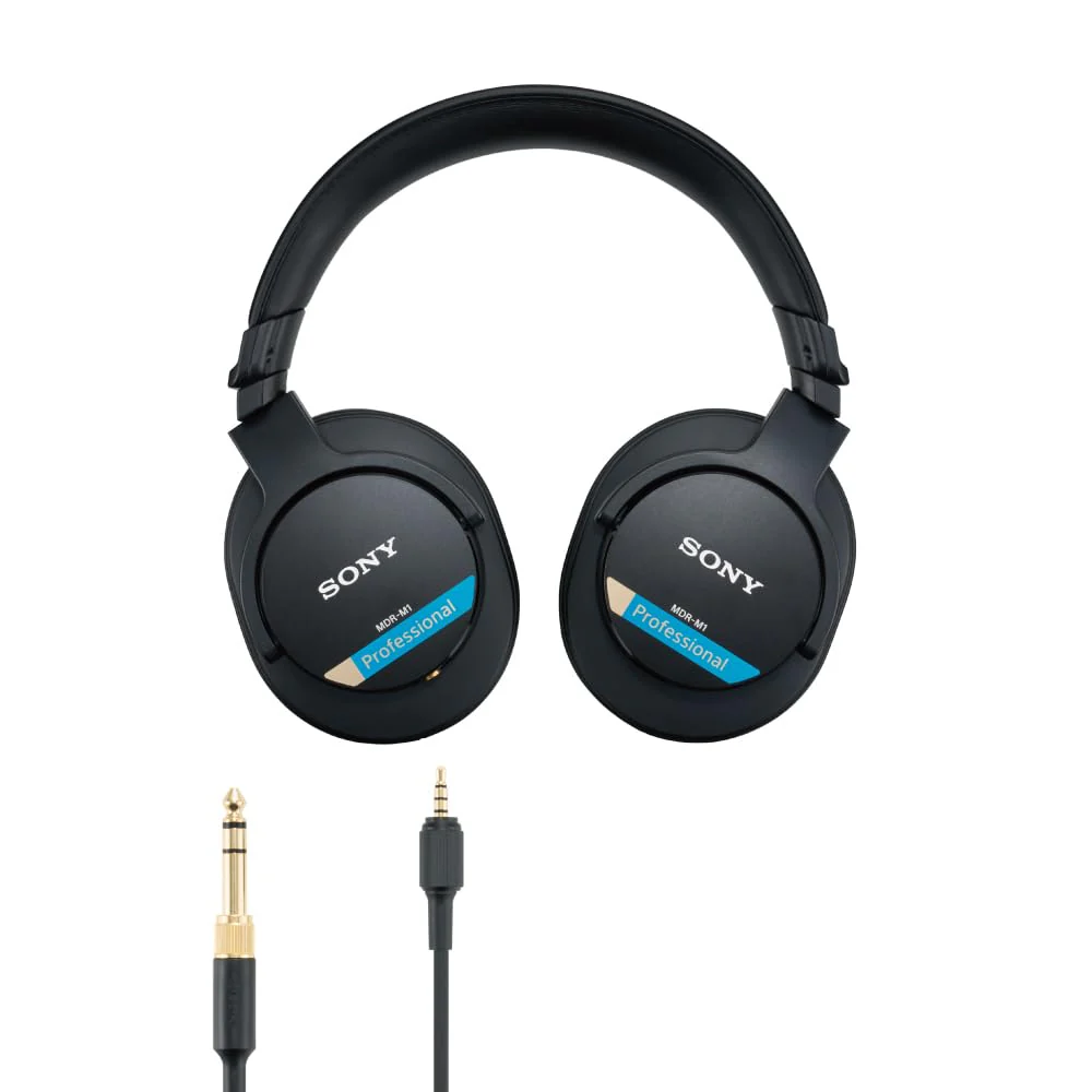 Sony MDR-M1 Wired High Resolution Monitor Over Ear Headphones, Closed Back Design for Audiophile - Image 3