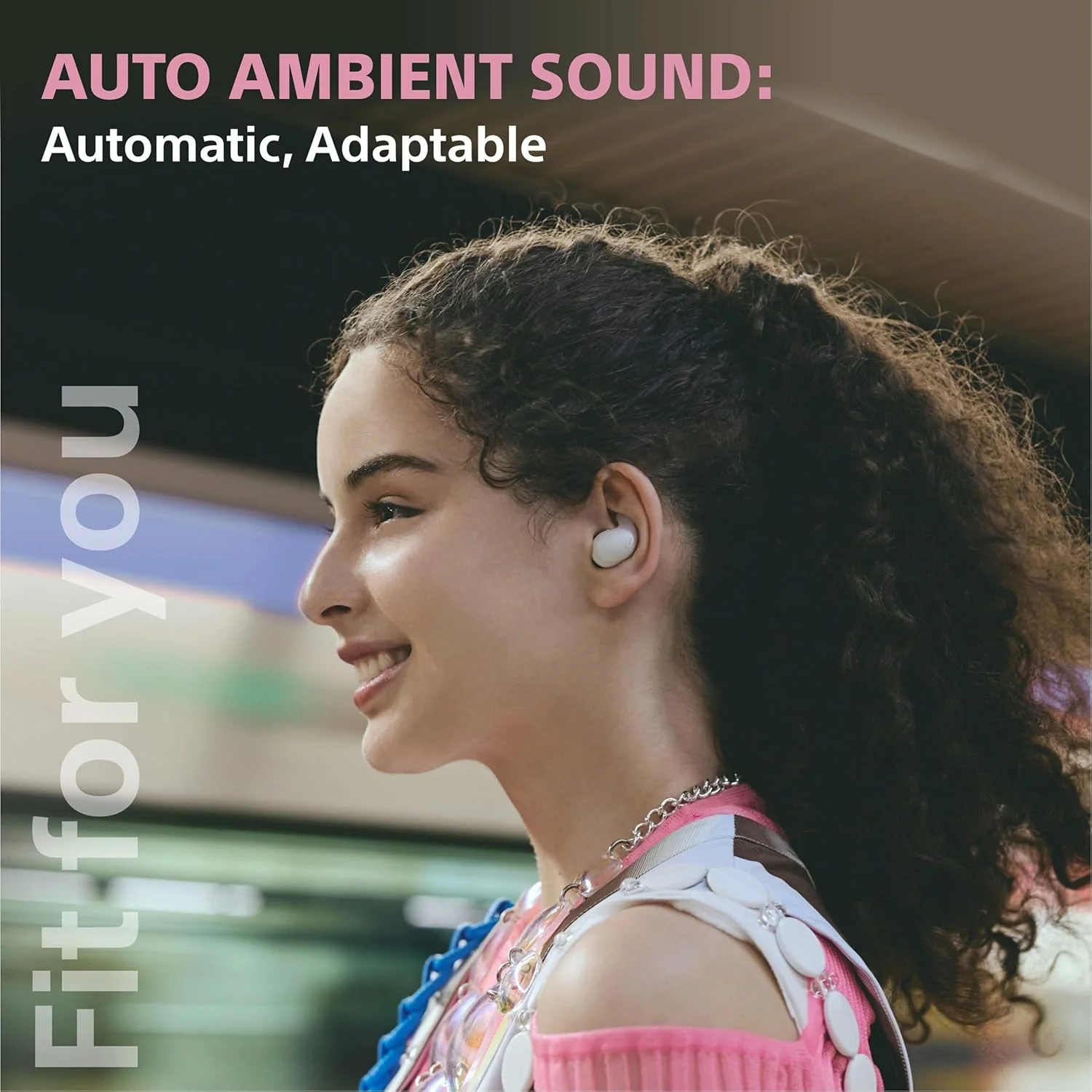 Sony New Linkbuds Fit WF-LS910N | Active Noise Cancelling Wireless Bluetooth in Earbuds, Comfortable Fit with New Supporters, High Call Quality with AI - Image 9