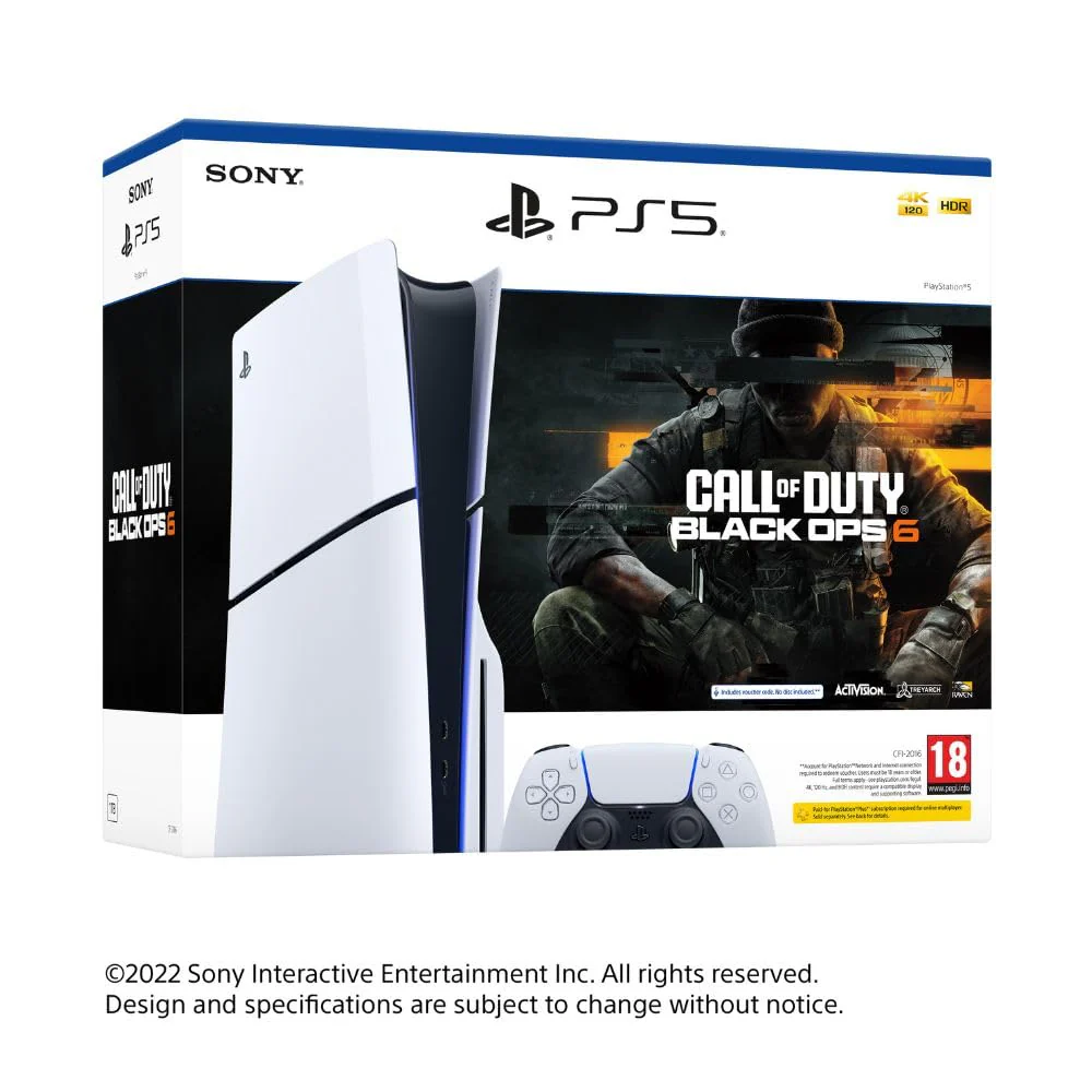 Sony PlayStation®5 Console STD SLIM Handheld Console Game (COD Bundle)