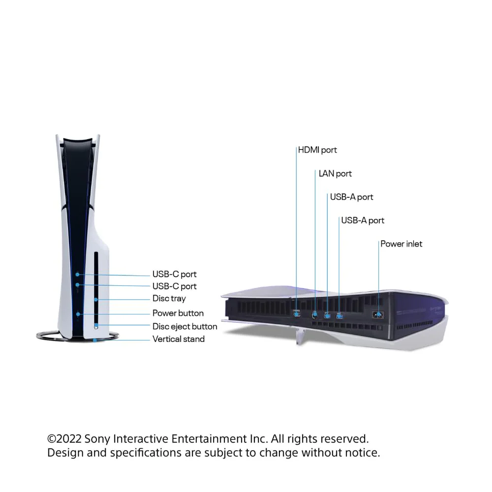 Sony PlayStation5 Gaming Console (Slim) - Image 7