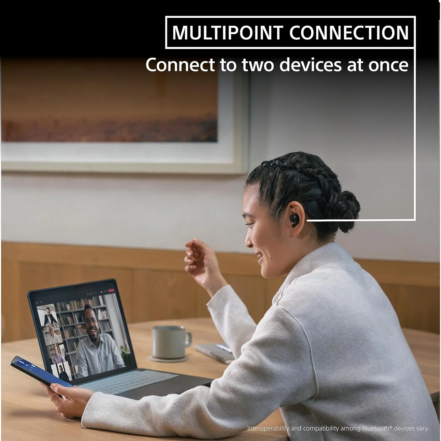Sony WF-1000XM5 Wireless The Best Noise Cancelling Earbuds, Bluetooth, in-Ear Headphones with Microphone, Up to 36 Hours Battery Life - Image 6