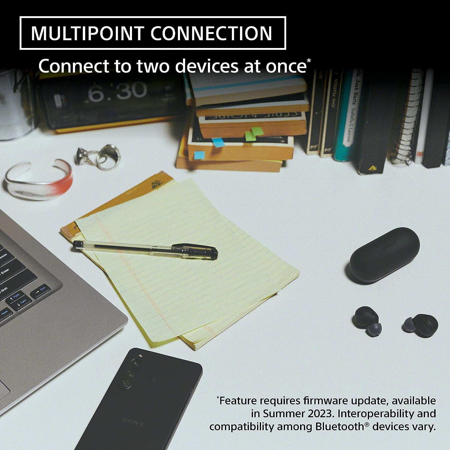 Sony WF-C700N Bluetooth Truly Wireless Lightest Active Noise Cancellation in Ear Earbuds - Image 6