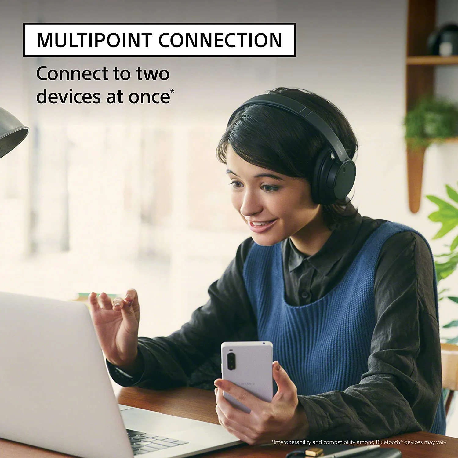 Sony WH-CH720N, Wireless Over-Ear Active Noise Cancellation Headphones with Mic - Image 10