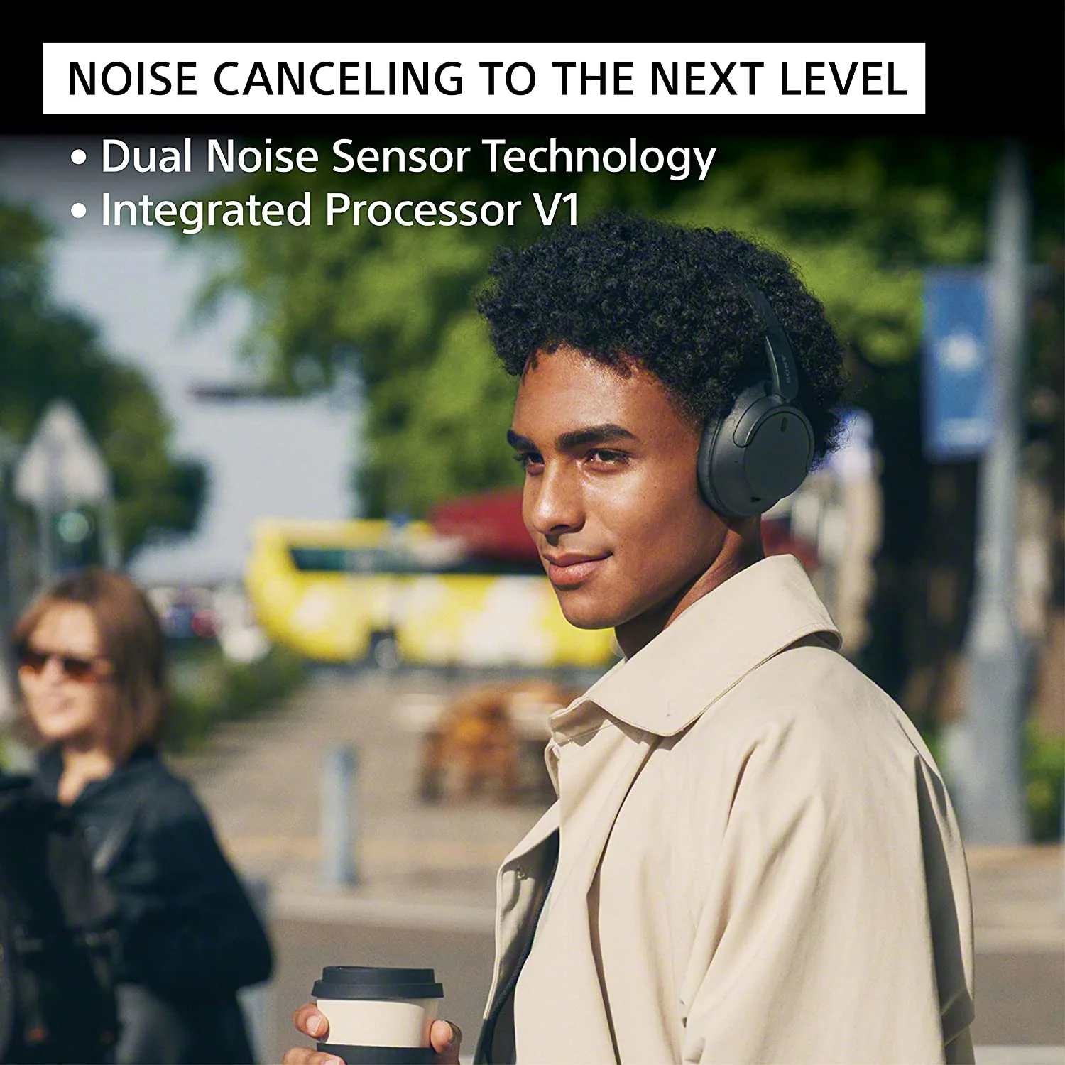 Sony WH-CH720N, Wireless Over-Ear Active Noise Cancellation Headphones with Mic - Image 8