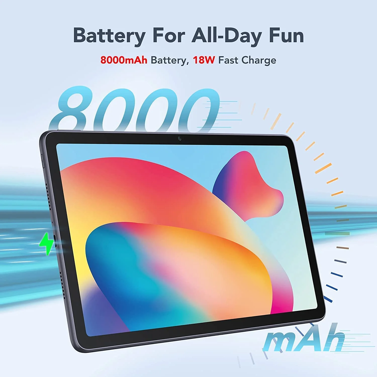 TCL 10 TAB Max 4 GB RAM 64 GB ROM 10.36 inches with Wi-Fi+4G Tablet (Grey) - Image 3