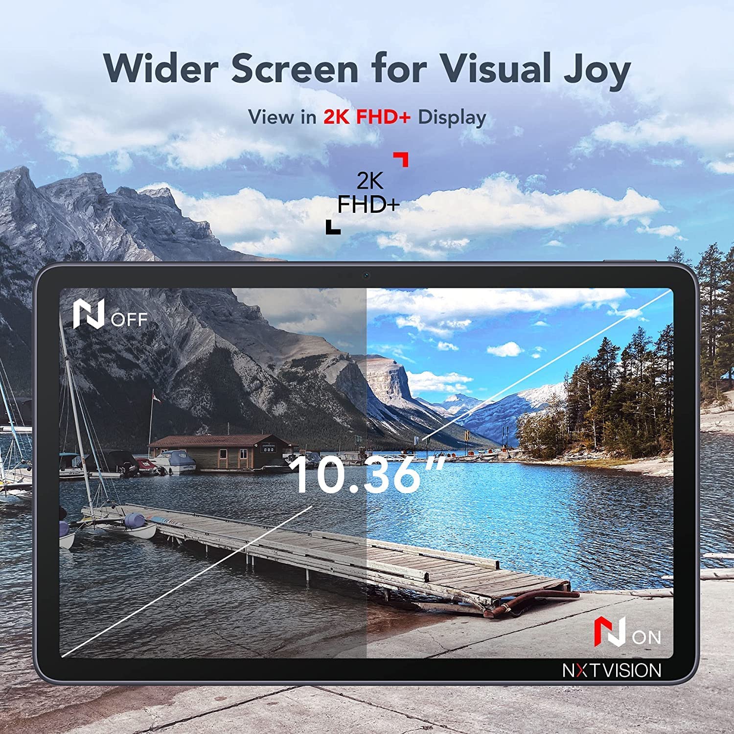 TCL 10 TAB Max 4 GB RAM 64 GB ROM 10.36 inches with Wi-Fi+4G Tablet (Grey) - Image 7