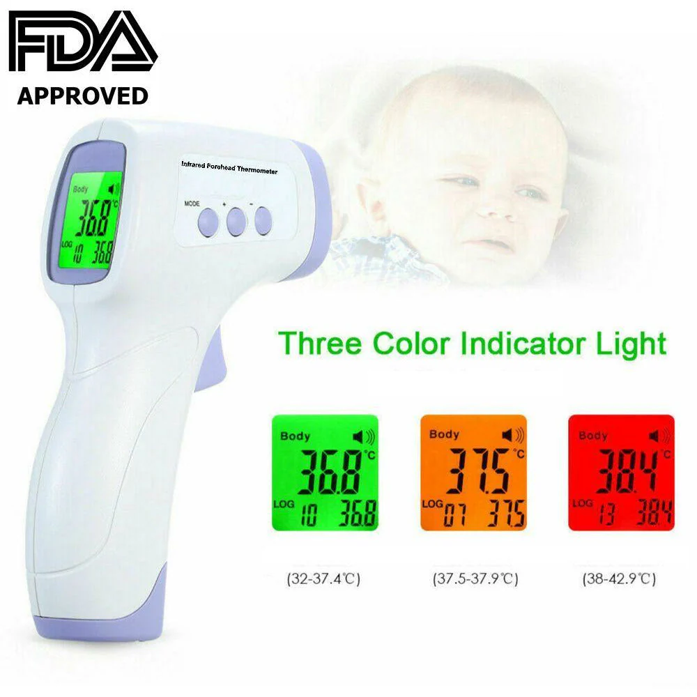 Techavent InstaTemp Digital Infrared Thermometer (KL717) CE, FDA, ROSH Approved - Image 3