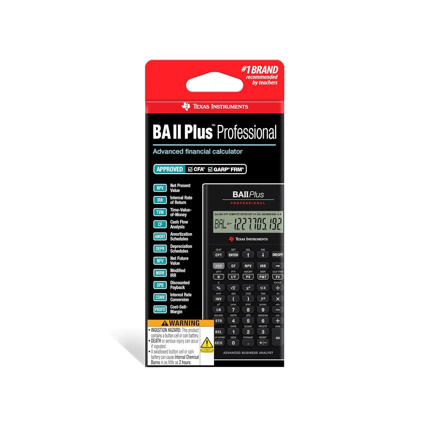 Texas BA-II Plus Calculator - Image 5