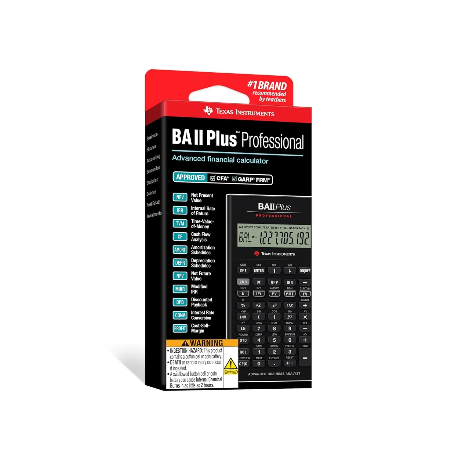 Texas BA-II Plus Calculator - Image 7