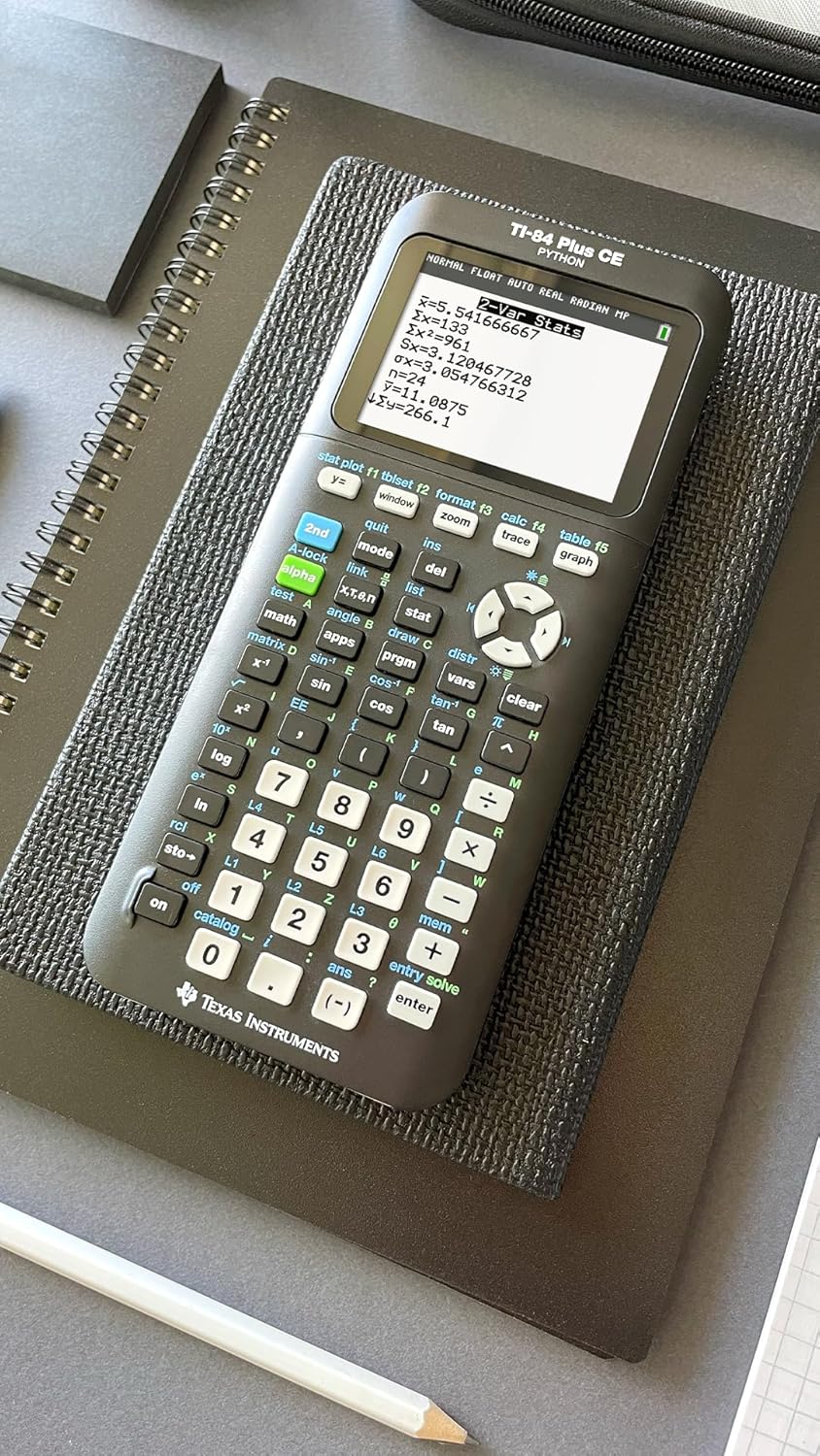 Texas Instruments TI-84 Plus CE Graphing Calculator, Black - Image 10