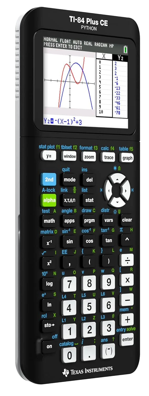 Texas Instruments TI-84 Plus CE Graphing Calculator, Black - Image 5