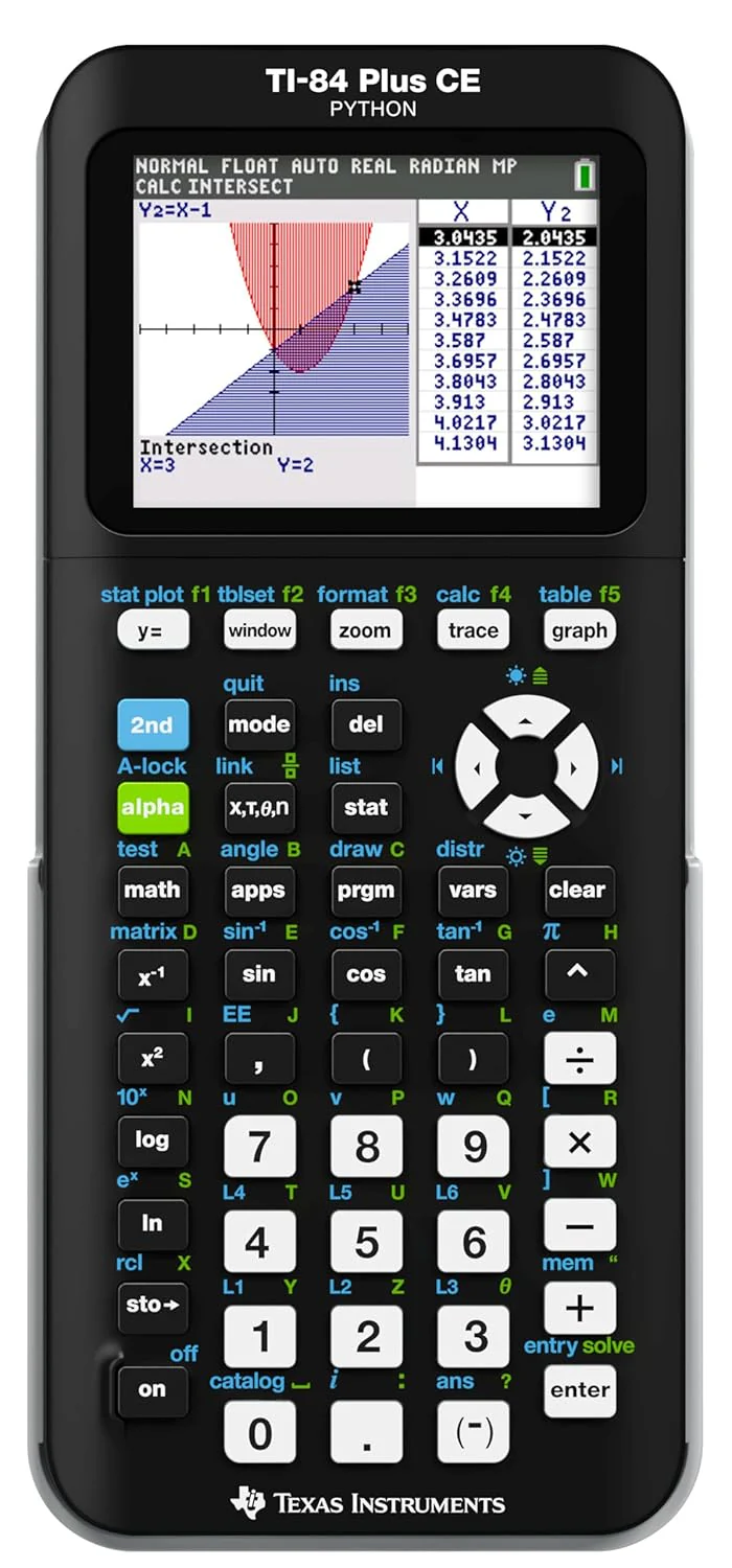 Texas Instruments TI-84 Plus CE Graphing Calculator, Black - Image 7