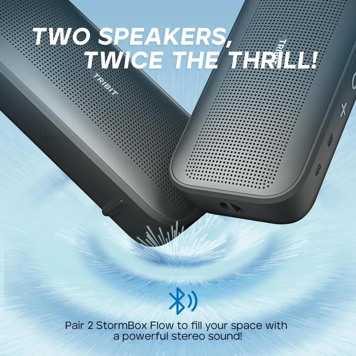 Tribit StormBox Flow Bluetooth Speaker - Image 2