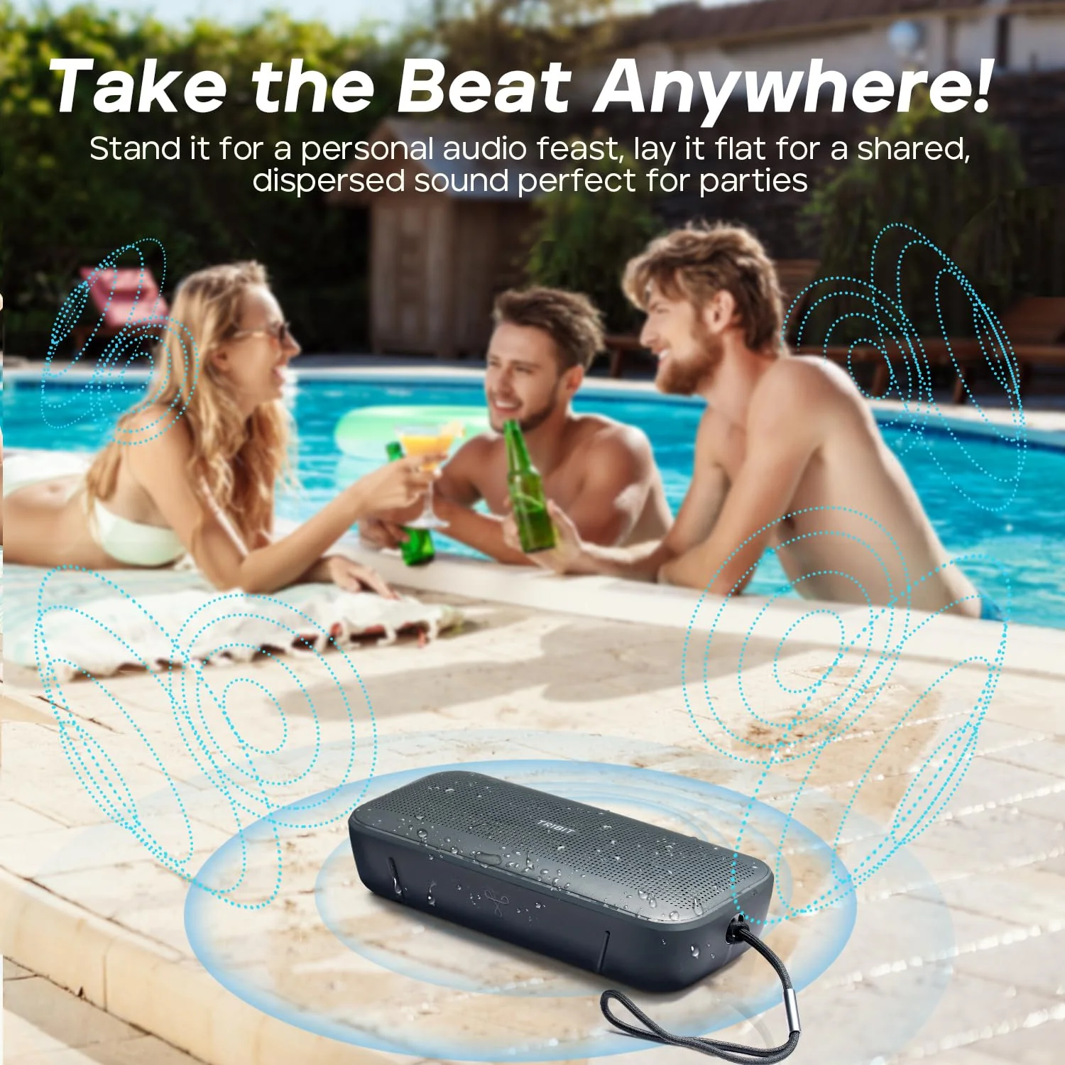 Tribit StormBox Flow Bluetooth Speaker - Image 4