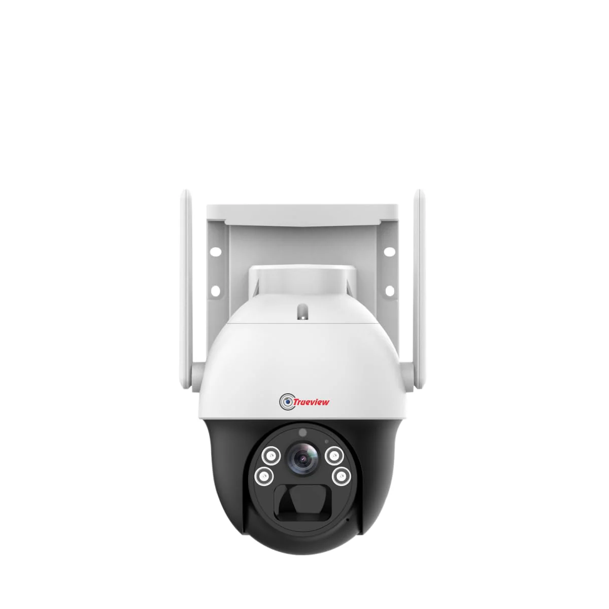 Trueview Wireless 4G Cellular Sim 4Mp Solar Powered CCTV Security Camera with 1080p Solar Panel | Surveillance for Agriculture | Remote Area | Construction Site | Garden (4MP Solar Mini PTZ)