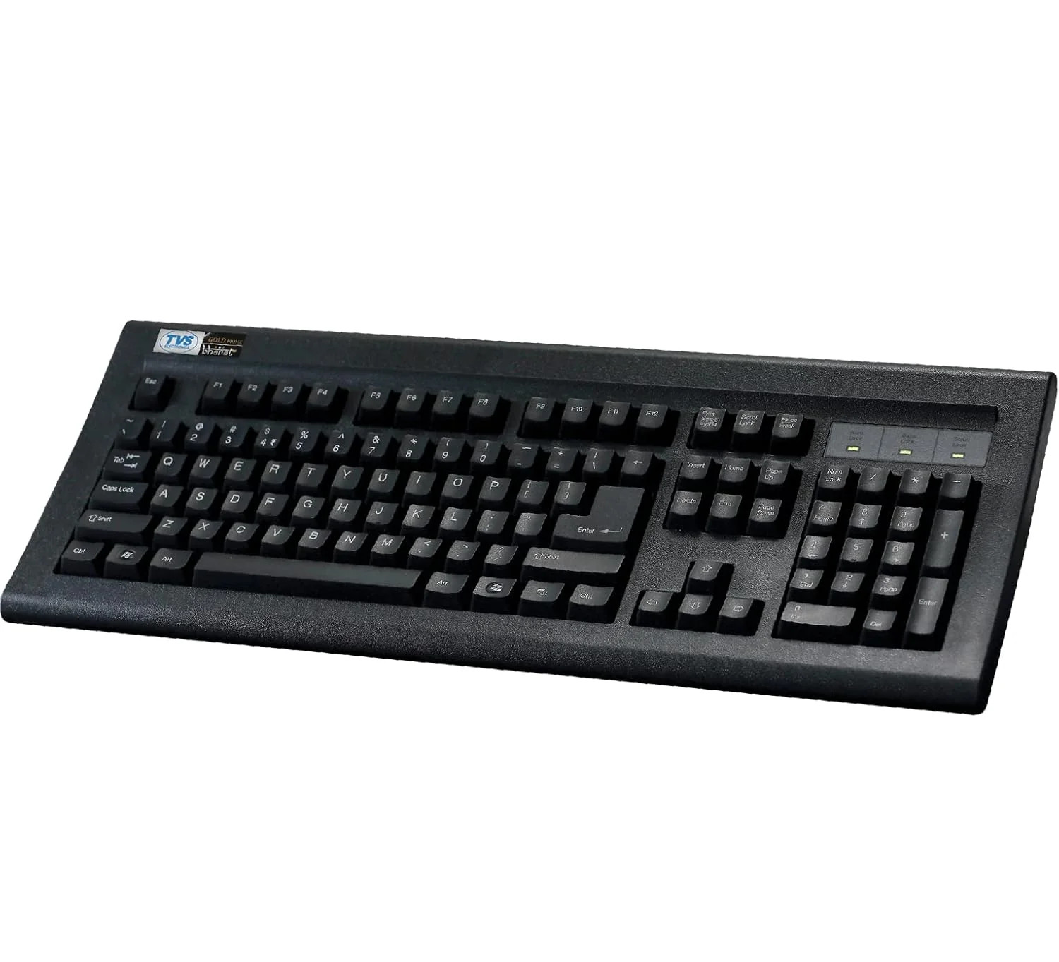 TVS ELECTRONICS Gold Prime Mechanical Wired Keyboard | Dustproof Key switches | Guaranteed 50 Million keystrokes | 1.5 Meter USB Cable, USB Gold Keyboard (Black) - Image 5